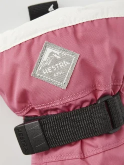Hestra Gauntlet Czone JR Handsker, Fuchsia/Ivory