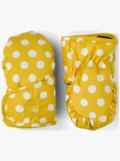 Hestra Kid's Hygge Vanter, Saffran Print