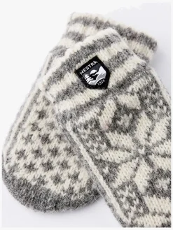 Hestra Kid's Nordic Vanter, Grey/Offwhite