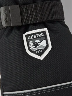 Hestra Kid's Wool Terry Vanter, Sort