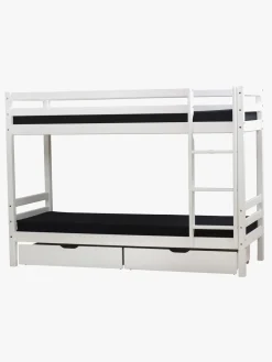 Hoppekids Basic Køjeseng 90x200, Hvid