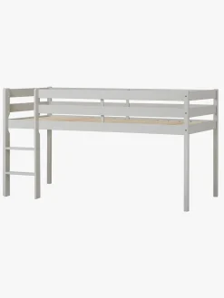 Hoppekids ECO Comfort  Halvhøj Højseng 90x200, Duegrå