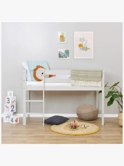 Hoppekids ECO Comfort  Halvhøj Højseng 70x160, Duegrå