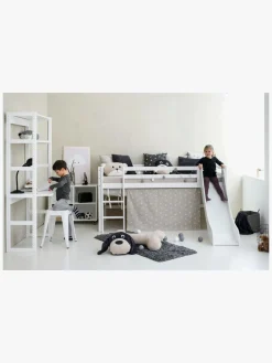 Hoppekids Rutsjebane To ECO Dream Halvhøj Seng, White