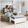 Hoppekids Sengemodul 80x200 cm, Hvid