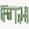 Hoppekids Stole & Bord MADS, Pale Green