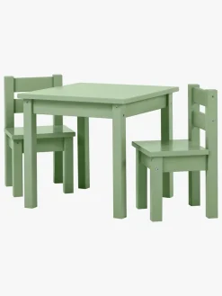 Hoppekids Stole & Bord MADS, Pale Green
