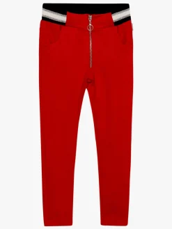 Hust & Claire Lotus Leggings, Fiery Red
