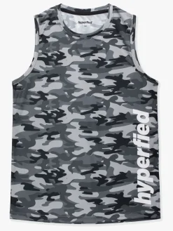 Hyperfied Bounce Tank Top 3-pak, Black/Camo Black/Blue
