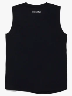 Hyperfied Jersey Knot Tank Top, Anthracite