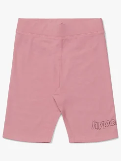 Hyperfied Jersey Logo Biker Shorts, Blush