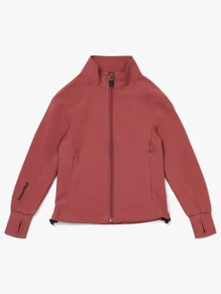 Hyperfied Zipped Running Jacket, Withered Rose
