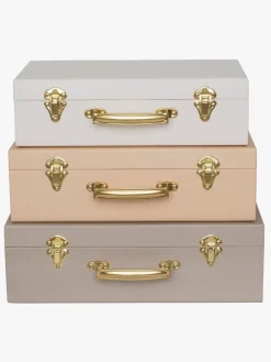 Jabadabado Kufferter 3-Pak, Beige