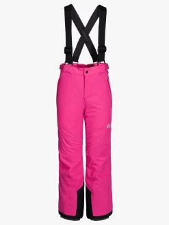 Jack Wolfskin Powder Mountain Overtræksbukser, Pink Fuchsia