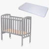 JLY ALICE Tremmeseng med BabyDan Madras Comfort 40x84, Grå