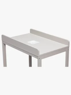 JLY Dream Puslebord med Badebalje, Warm Grey