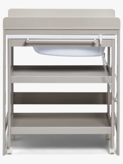 JLY Dream Puslebord med Badebalje, Warm Grey