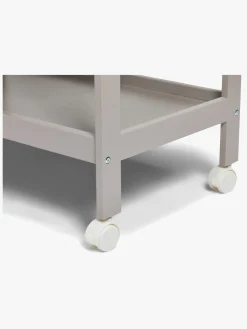 JLY Dream Puslebord med Badebalje, Warm Grey