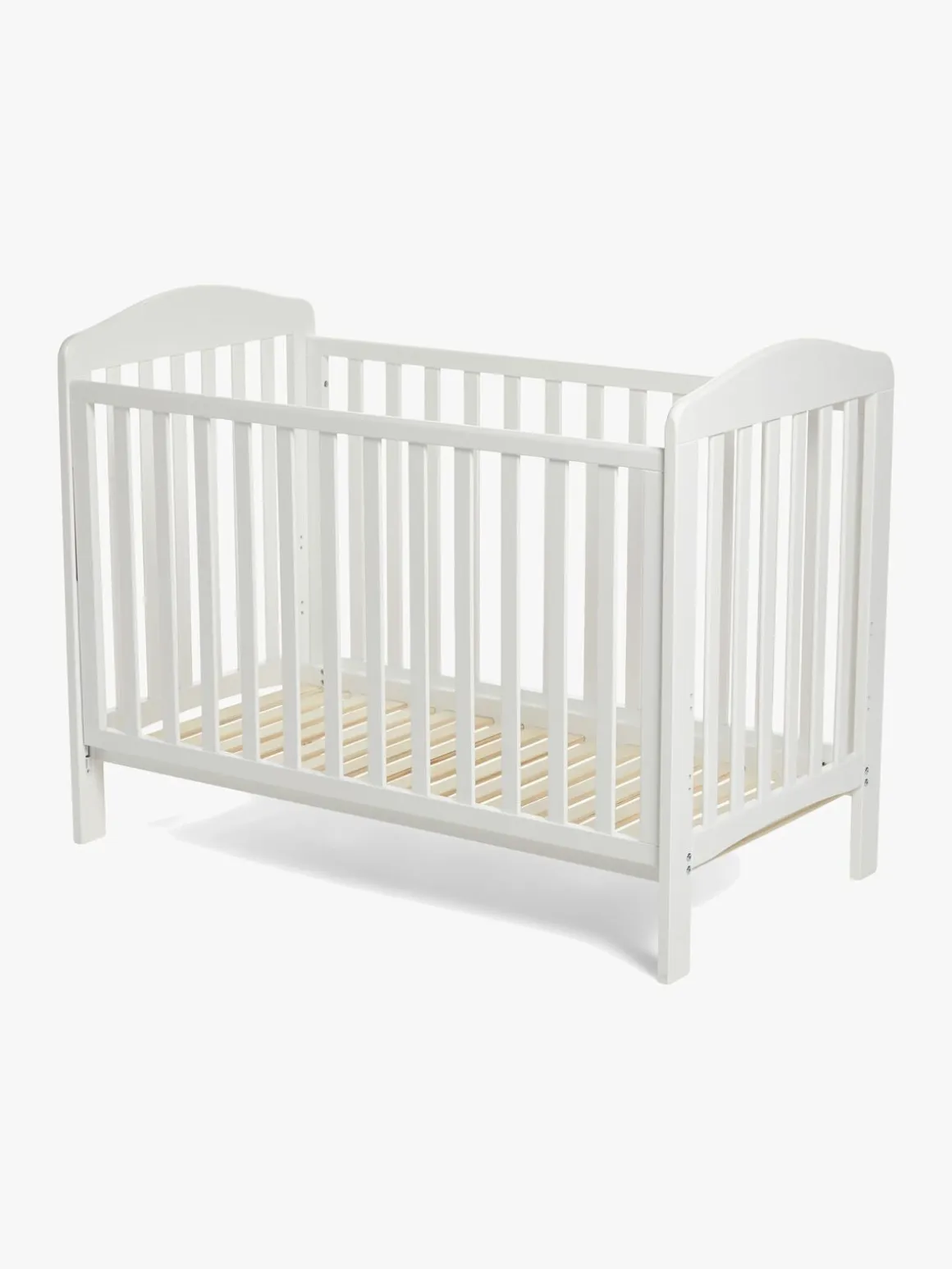 JLY ELLA Dream Lux Tremmeseng Dropside m. Babymatex Madras 60x120, Hvid