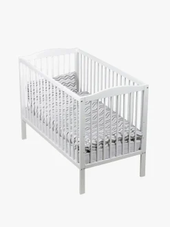 JLY MAJA Dream Tremmeseng m. BabyMatex Softi Madras 60x120, Hvid