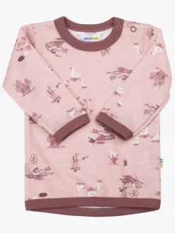 Joha Trøje Merinomix, Light Pink
