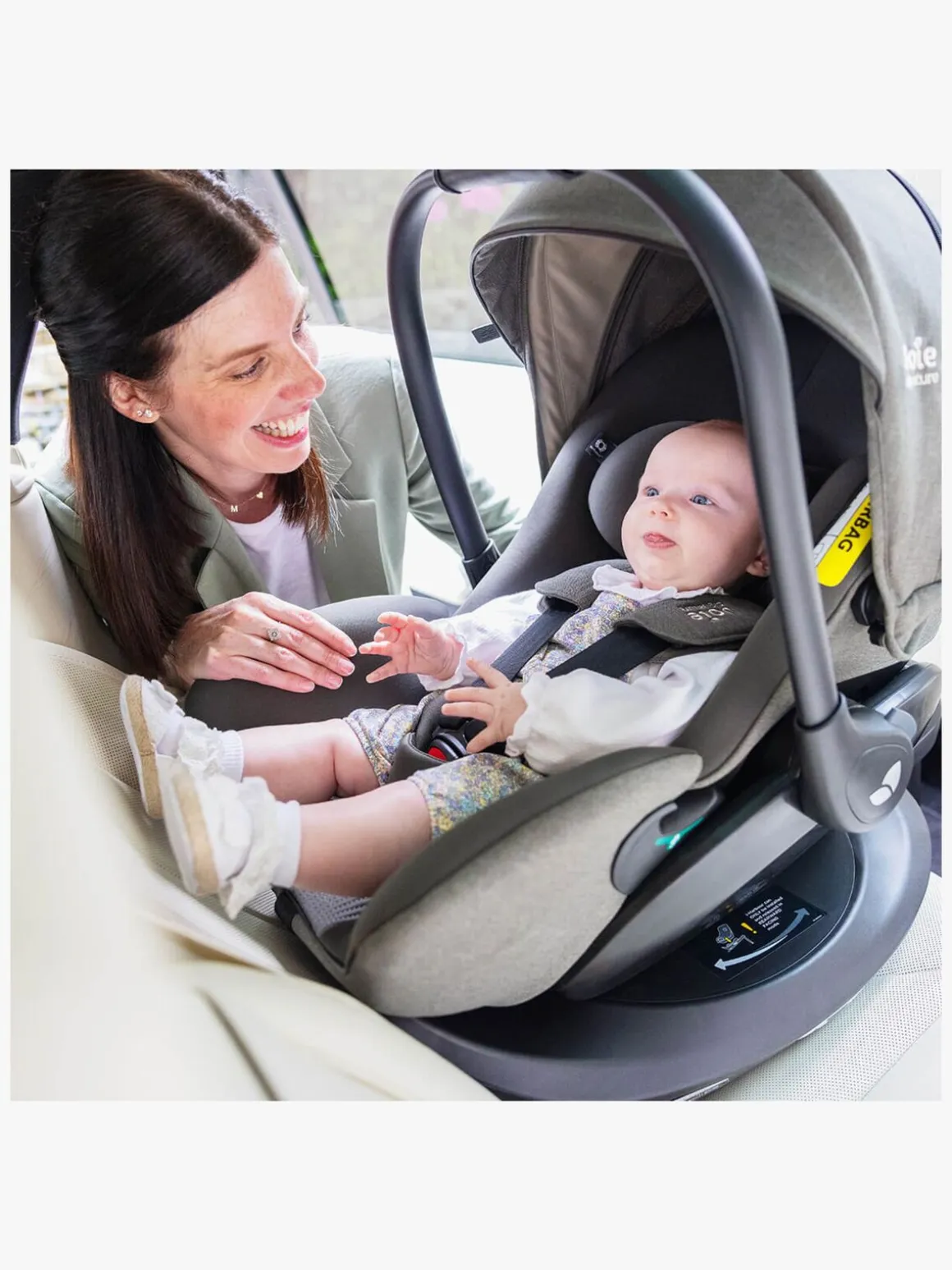 Joie i-Level Pro Autostol Baby, Sandstone