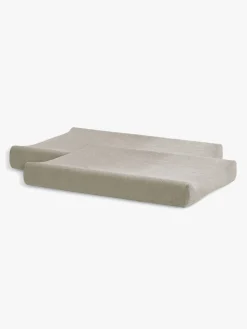 Jollein Betræk til Puslepude 50x70cm 2-pak, Nougat