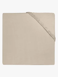 Jollein Formsyet Lagen Bomuldsjersey 60 x 120 cm, Nougat