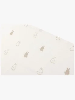 Jollein Happy Miffy Tæppe/ Stofble i Musselin 3-pak, Nougat