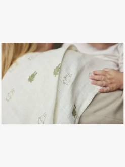 Jollein Happy Miffy Tæppe/ Stofble i Musselin 3-pak, Olive Green