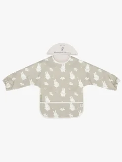 Jollein Miffy&Snuffy  Langærmet Hagesmæk, Olive Green