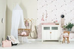 Jollein Sengehimmel Vintage 245 cm, Hvid