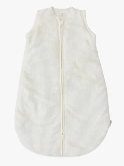 Jollein Sovepose med Aftagelig Ærmer Rundt 70 cm, Rib Ivory