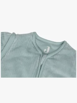 Jollein Sovepose med Aftagelig Ærmer Rundt 90 cm, Rib Sea Green