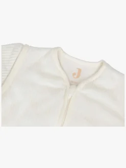 Jollein Sovepose med Aftagelig Ærmer Rund 60 cm, Rib Ivory