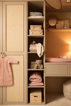 Jollein Sovepose med Aftagelig Ærmer 70 cm, Twinkling Wild Rose