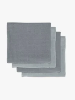 Jollein Stofble Bamboo 4-pak, Storm Grey