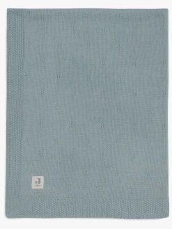 Jollein Strikket Tæppe Cozy, Sea Green