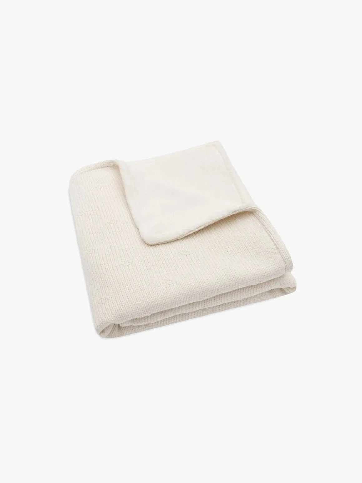 Jollein Strikket Tæppe, Ivory