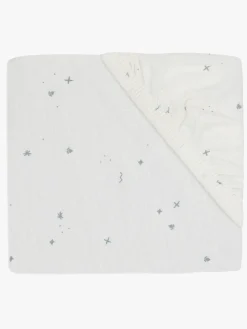 Jollein Stræklagen Twinkling 60x120, Off white/Sea Green