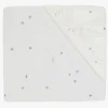 Jollein Stræklagen Twinkling 40/50x80/90, Off white/Sea Green