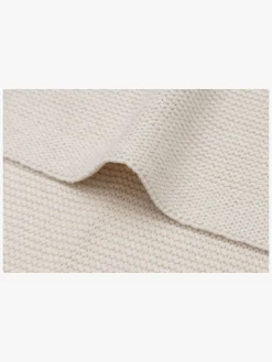 Jollein Tæppe 75x100 cm Basic Knit, Oatmeal