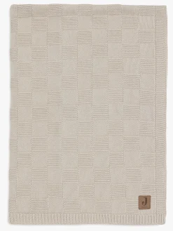 Jollein Tæppe 75x100 cm Box Knit, Warm Sand