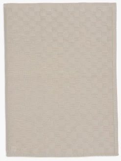 Jollein Tæppe 75x100 cm Box Knit, Warm Sand
