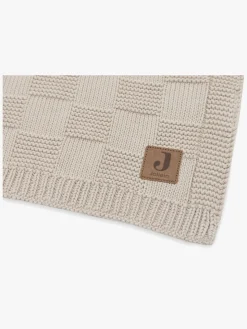 Jollein Tæppe 75x100 cm Box Knit, Warm Sand