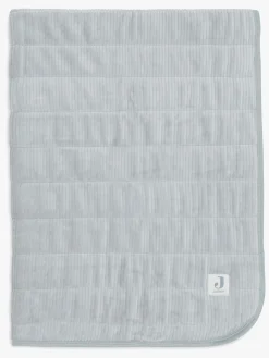Jollein Tæppe 75x100 cm Velvet Rib, Sea Green