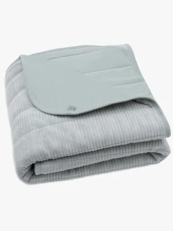 Jollein Tæppe 75x100 cm Velvet Rib, Sea Green