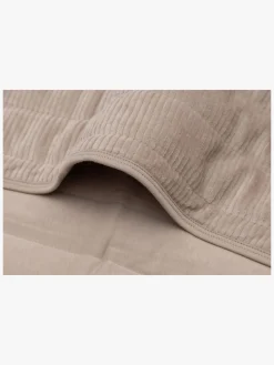 Jollein Tæppe 75x100 cm Velvet Rib, Milky Coffee