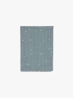 Jollein Vaskeklude Twinkling Musselin 3-pak, Sea Green