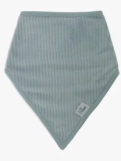 Jollein Velvet Rib Bandana Savlemække 2-pak, Sea Green/Ivory